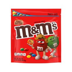 【2023 Flash Sale + Free Shipping】M&M'S 34-Ounce Peanut Butter Chocolate Candy Party Bag