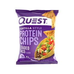 【2023 Flash Sale + Free Shipping】Quest 1.1 Ounce Nutrition Tortilla Style Protein Chips & Loaded Taco - Pack of 12