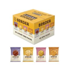 【2023 Flash Sales+ Free Shipping】Border Biscuits 48 Packs Mini Multipacks 4 Flavour Variety Gift Set