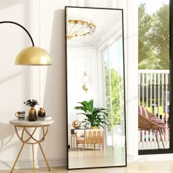 🔥🔥FINAL CLEARANCE. TH-BEAUTYPEAK Full Length Mirror Rectangle Body Dressing Floor Standing Mirrors（Only one item per user, thank you for your understanding）