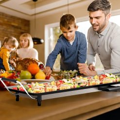 💝New Year Sale🎁 35" Electric Griddle Teppanyaki Grill BBQ