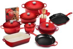 Signature Cast Iron Cookware Set - 20 Piece