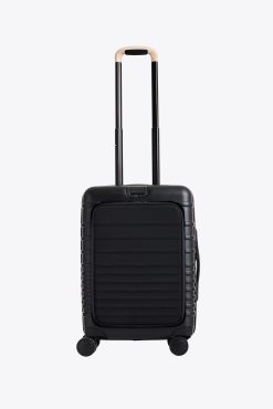 THE FRONT POCKET CARRY-ON ROLLER IN BLACK