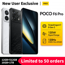 𝐅𝐢𝐫𝐬𝐭 𝐎𝐫𝐝𝐞𝐫 𝐃𝐞𝐚𝐥 – 𝐏𝐎𝐂𝐎 𝐅𝟔 𝐏𝐫𝐨 𝟓𝐆 𝟏𝟐𝐆𝐁 𝟓𝟏𝟐𝐆𝐁/ 𝟏𝟔𝐆𝐁 𝟏𝐓𝐁 | 𝐄𝐧𝐣𝐨𝐲 𝐚 𝐅𝐮𝐥𝐥 𝟏-𝐘𝐞𝐚𝐫 𝐖𝐚𝐫𝐫𝐚𝐧𝐭𝐲!