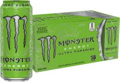 Clearance Sale – Monster Energy Ultra Paradise, Sugar Free Energy Drink, 16 Ounce (Pack of 15)